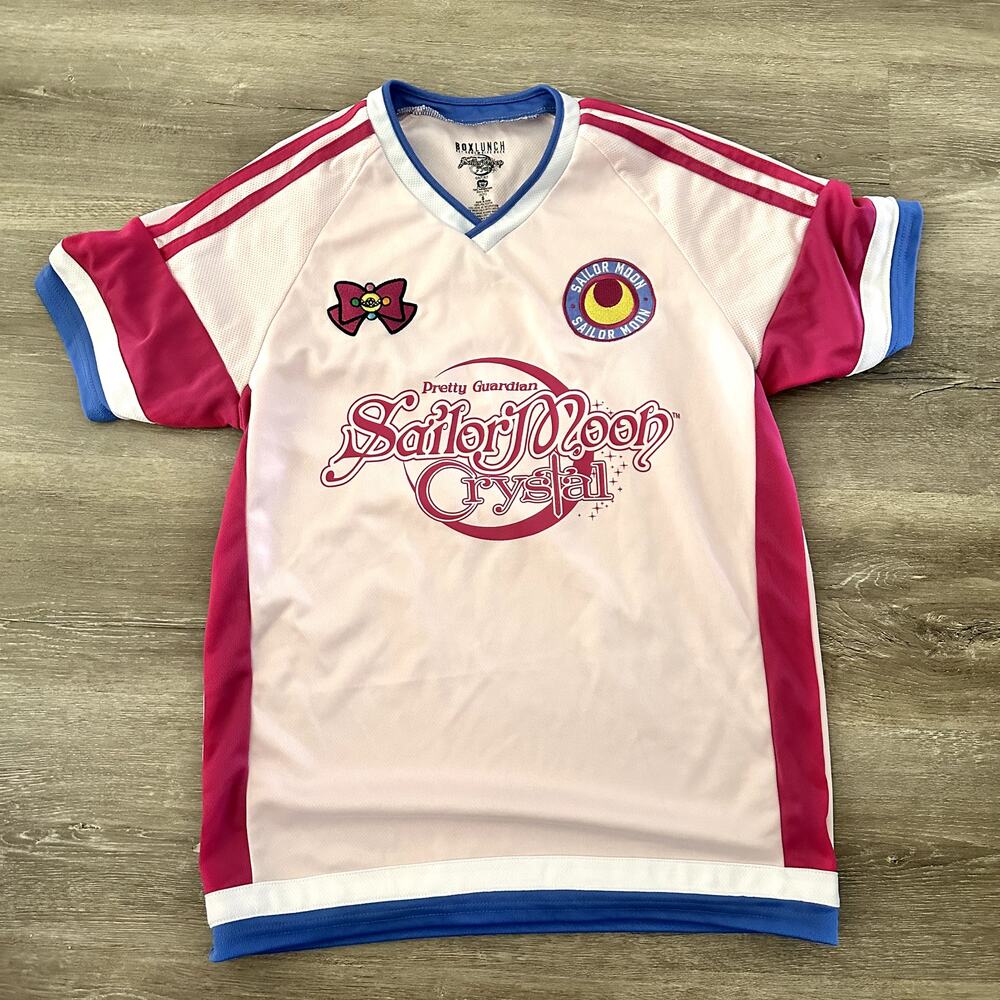 Sailor Moon Crystal Box Lunch Jersey Exclusive Rare Pink Size Small
